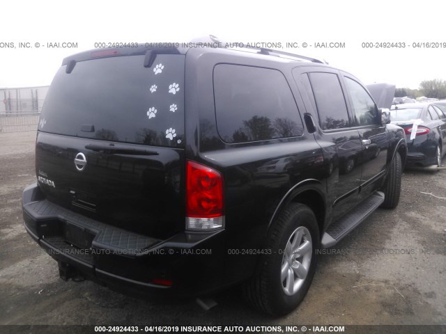 5N1AA0ND2CN611079 - 2012 NISSAN ARMADA SV/SL/PLATINUM BLACK photo 4