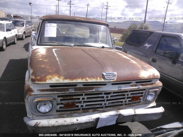 F10CR523472 - 1964 FORD F100 WHITE photo 6