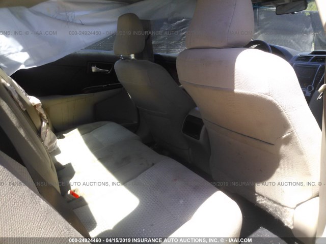 4T4BF1FK2DR287184 - 2013 TOYOTA CAMRY L/SE/LE/XLE 灰色 照片 8