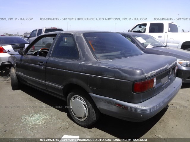 1N4EB32A0PC772374 - 1993 NISSAN SENTRA E/XE/SE GRAY photo 3