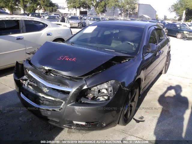1G1ZC5E04CF258052 - 2012 CHEVROLET MALIBU 1LT 灰色 照片 2