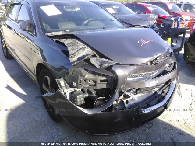 1G1ZC5E04CF258052 - 2012 CHEVROLET MALIBU 1LT 灰色 照片 6