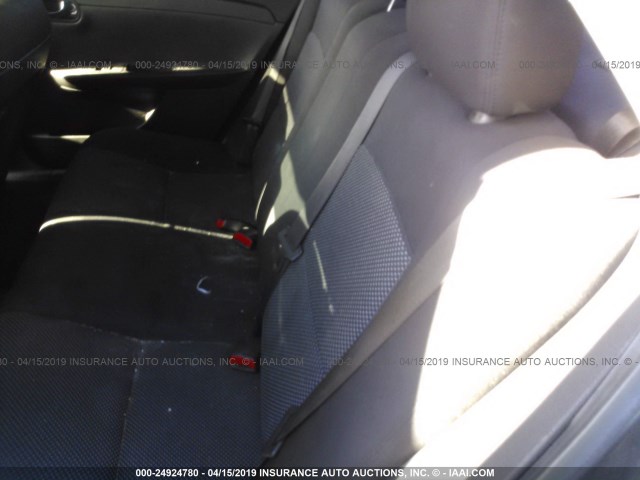 1G1ZC5E04CF258052 - 2012 CHEVROLET MALIBU 1LT 灰色 照片 8