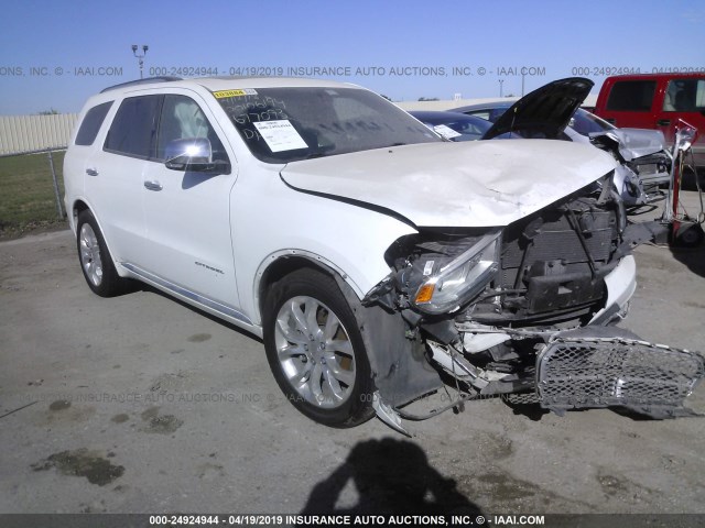 1C4RDHEG4HC677093 - 2017 DODGE DURANGO CITADEL WHITE photo 1