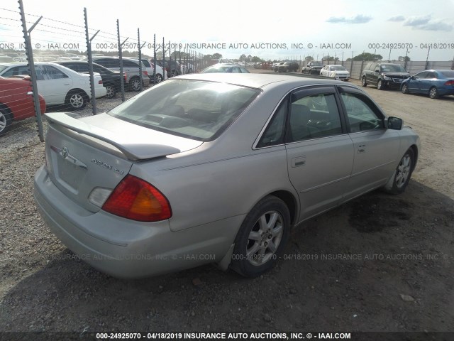 4T1BF28B92U246464 - 2002 TOYOTA AVALON XL/XLS Pewter photo 4