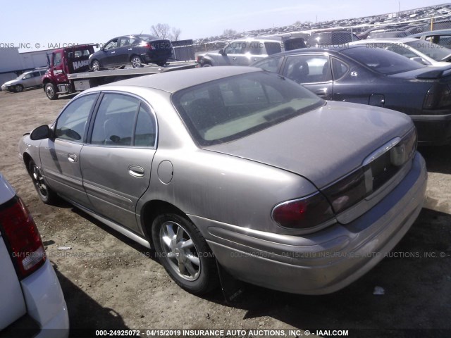 1G4HR54K43U170811 - 2003 BUICK LESABRE LIMITED TAN photo 3