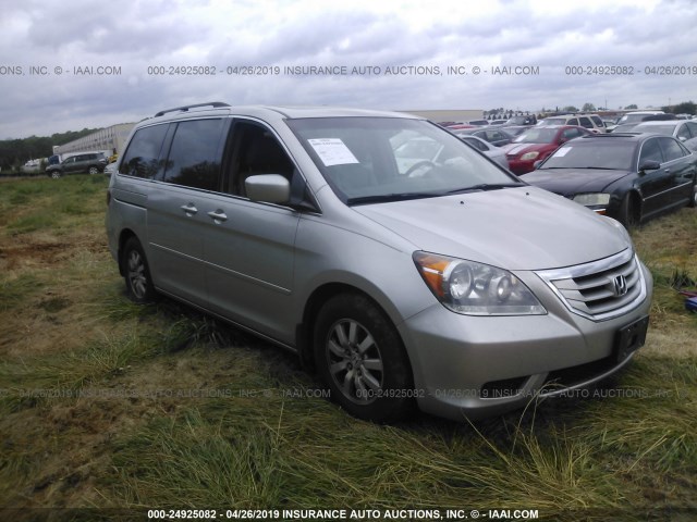 5FNRL38739B050102 - 2009 HONDA ODYSSEY EXL SILVER photo 1