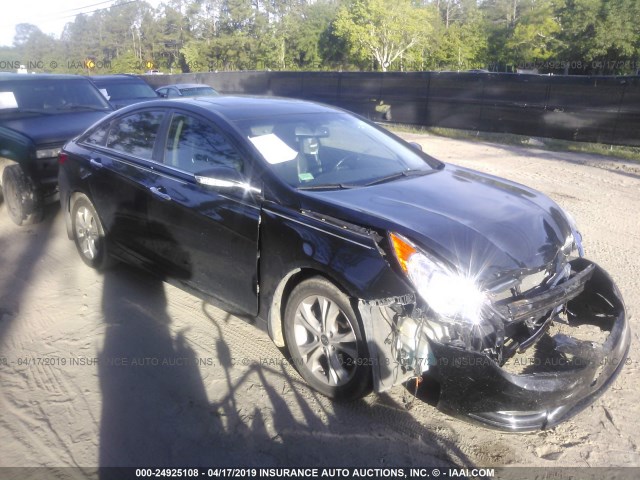 5NPEC4AC7DH577534 - 2013 HYUNDAI SONATA SE/LIMITED BLACK photo 1