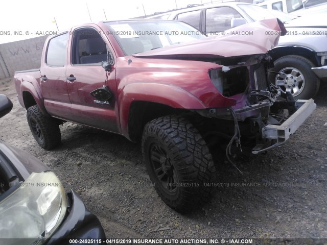 3TMJU62N48M067472 - 2008 TOYOTA TACOMA DOUBLE CAB PRERUNNER RED photo 1