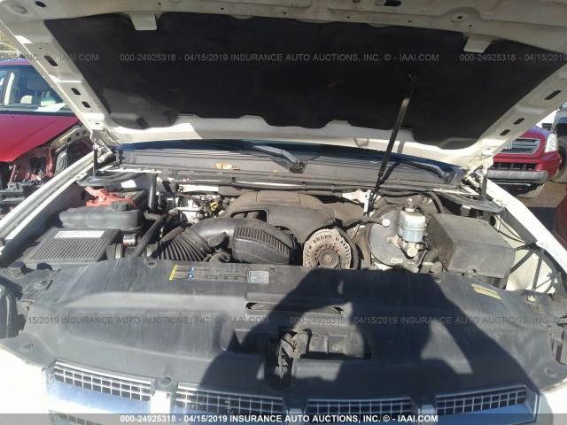 1GYFK63847R403973 - 2007 CADILLAC ESCALADE LUXURY თეთრი ფოტო 10