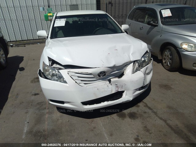 4T4BE46K69R108575 - 2009 TOYOTA CAMRY SE/LE/XLE WHITE photo 6