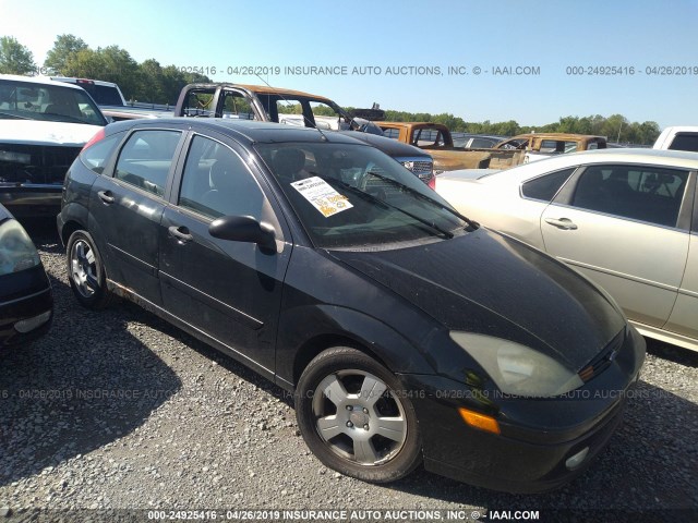 3FAFP37393R114676 - 2003 FORD FOCUS ZX5 BLACK photo 1