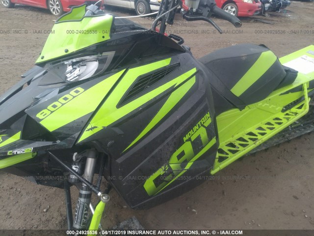 4UF18SNW7JT112910 - 2018 ARCTIC CAT MOUNTAIN CAT 500  GREEN photo 6