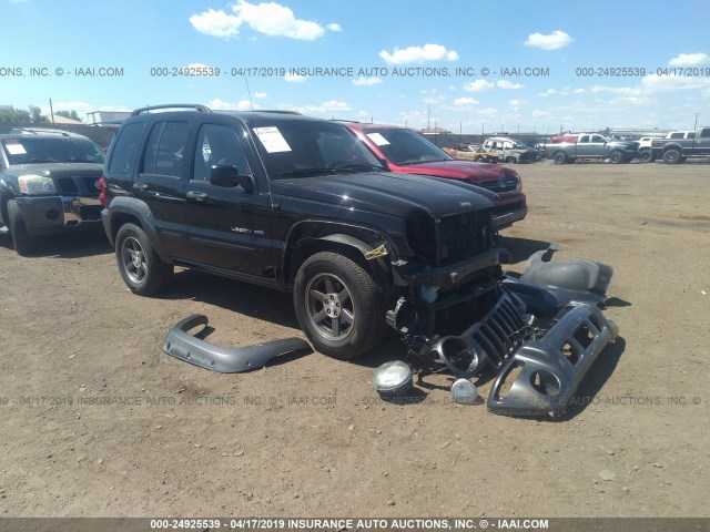 1J4GK48K63W665258 - 2003 JEEP LIBERTY SPORT/FREEDOM BLACK photo 1