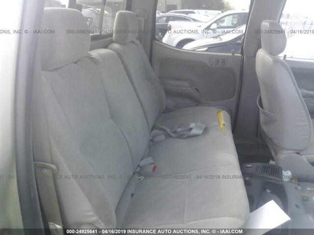5TEHN72NX3Z253918 - 2003 TOYOTA TACOMA DOUBLE CAB 银色 照片 8