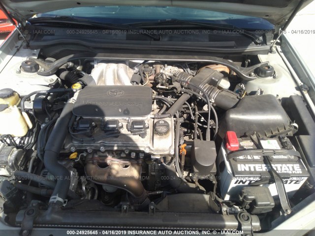 2T1CF28P12C564614 - 2002 TOYOTA CAMRY SOLARA SE/SLE SILVER photo 10