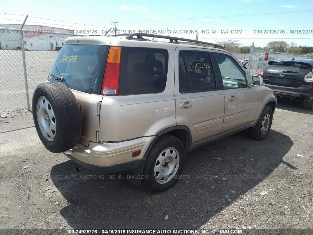 JHLRD18751C051368 - 2001 HONDA CR-V SE/LE GOLD photo 4