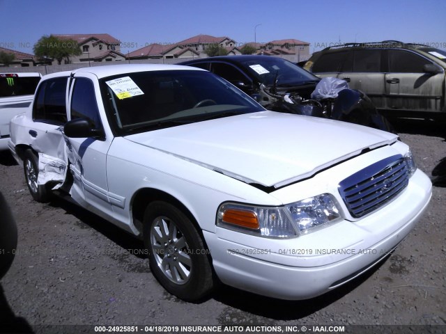 2FAFP74V98X132472 - 2008 FORD CROWN VICTORIA LX/SPORT WHITE photo 1