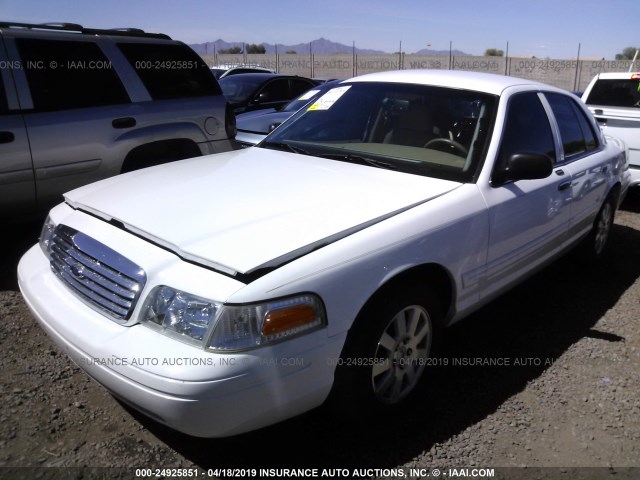 2FAFP74V98X132472 - 2008 FORD CROWN VICTORIA LX/SPORT WHITE photo 2