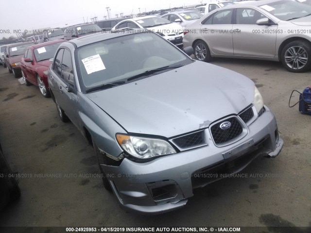 JF1GD61607H518166 - 2007 SUBARU IMPREZA 2.5I SILVER photo 1