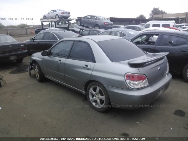 JF1GD61607H518166 - 2007 SUBARU IMPREZA 2.5I SILVER photo 3