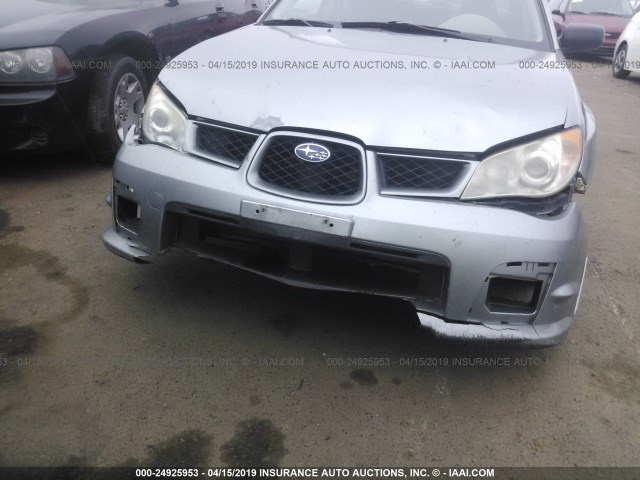 JF1GD61607H518166 - 2007 SUBARU IMPREZA 2.5I SILVER photo 6