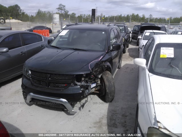 3C4PDCGB7GT219899 - 2016 DODGE JOURNEY CROSSROAD BLACK photo 2