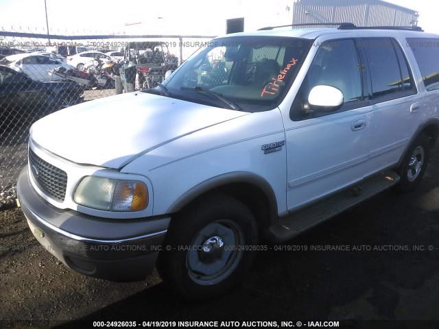 1FMRU17W72LA80468 - 2002 FORD EXPEDITION EDDIE BAUER WHITE photo 6