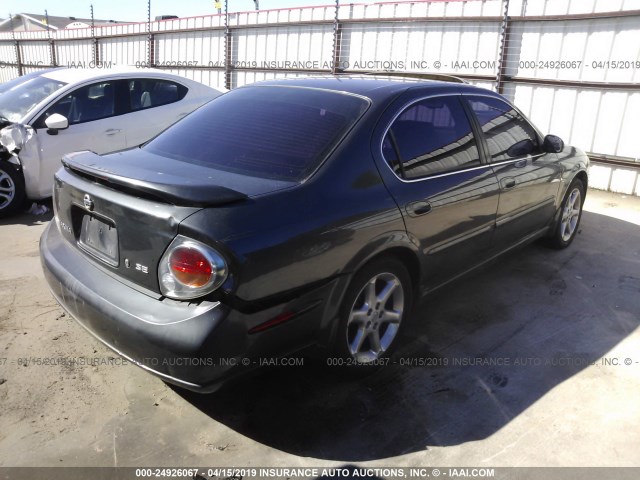 JN1DA31A13T439687 - 2003 NISSAN MAXIMA GLE/SE GRAY photo 4