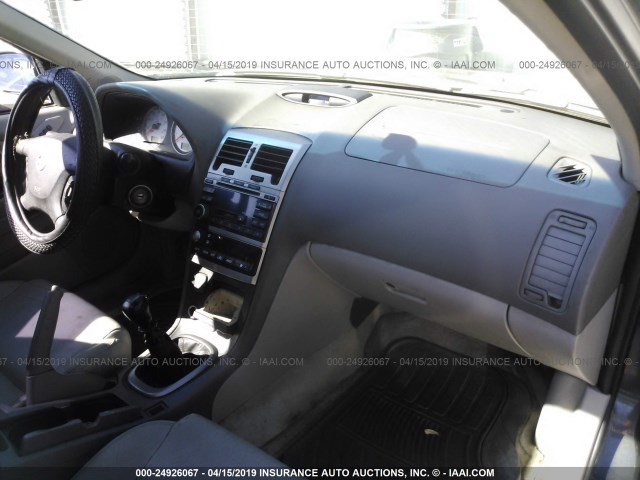 JN1DA31A13T439687 - 2003 NISSAN MAXIMA GLE/SE GRAY photo 5