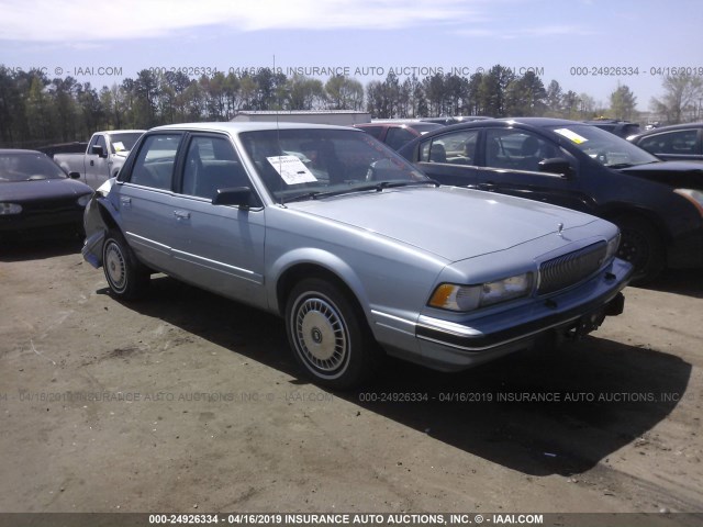 1G4AG55M8S6504669 - 1995 BUICK CENTURY SPECIAL BLUE photo 1