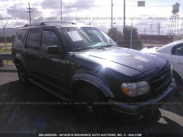 1FMZU73E0YZA73383 - 2000 FORD EXPLORER XLT BLUE photo 1