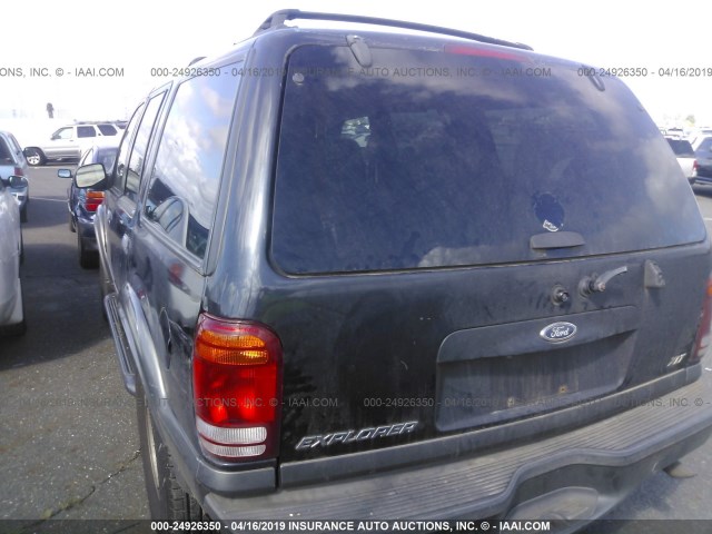 1FMZU73E0YZA73383 - 2000 FORD EXPLORER XLT BLUE photo 3