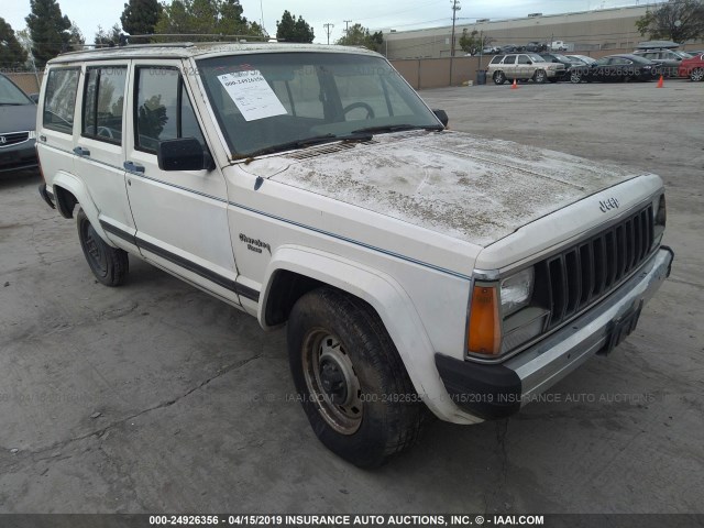 1JCHL7829GT055935 - 1986 JEEP CHEROKEE PIONEER WHITE photo 1