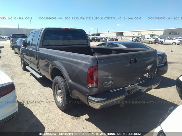 1FTSW30F52EA03477 - 2002 FORD F350 SRW SUPER DUTY GRAY photo 3