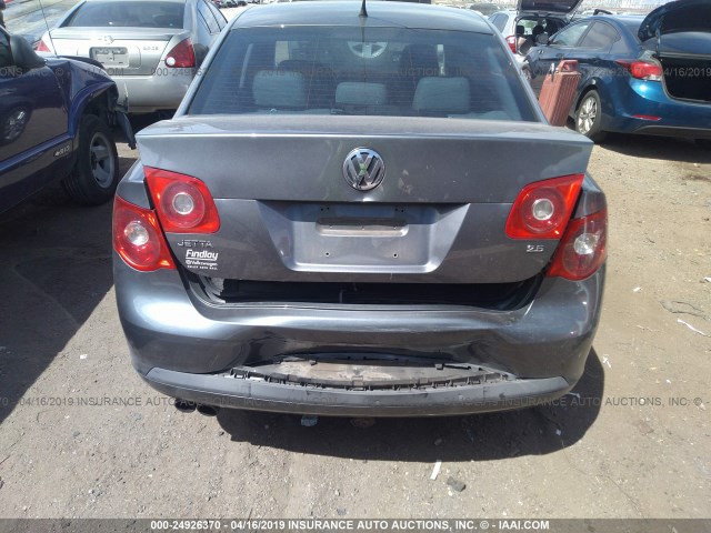 3VWEF71K47M112110 - 2007 VOLKSWAGEN JETTA WOLFSBURG 灰色 照片 6