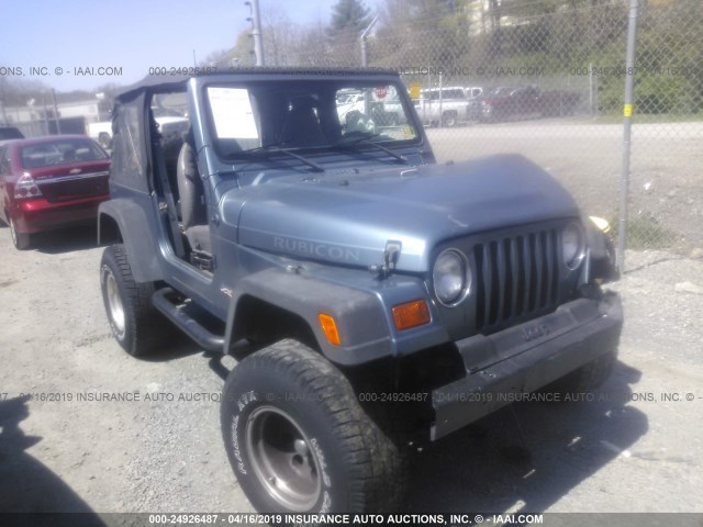 1J4FY29P8WP804782 - 1998 JEEP WRANGLER / TJ SE BLUE photo 1