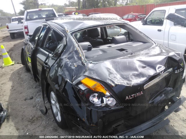 1N4AL21E09N432353 - 2009 NISSAN ALTIMA 2.5/2.5S BLACK photo 3