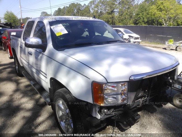 3GTP1VE04CG143440 - 2012 GMC SIERRA C1500 SLE WHITE photo 1