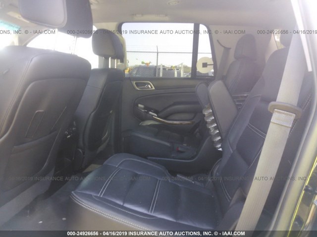 1GKS2CKJ7FR152845 - 2015 GMC YUKON DENALI BLACK photo 8