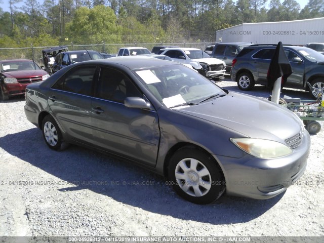 4T1BE32K14U847789 - 2004 TOYOTA CAMRY LE/XLE/SE GRAY photo 1