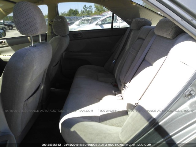 4T1BE32K14U847789 - 2004 TOYOTA CAMRY LE/XLE/SE GRAY photo 8