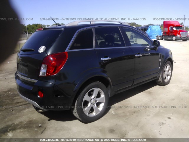 3GNAL3EK5ES589514 - 2014 CHEVROLET CAPTIVA LT BURGUNDY photo 4