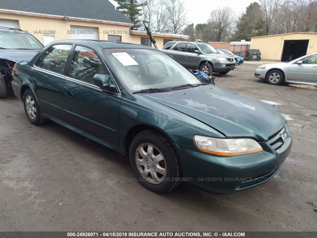 1HGCG66892A081023 - 2002 HONDA ACCORD EX/SE GREEN photo 1