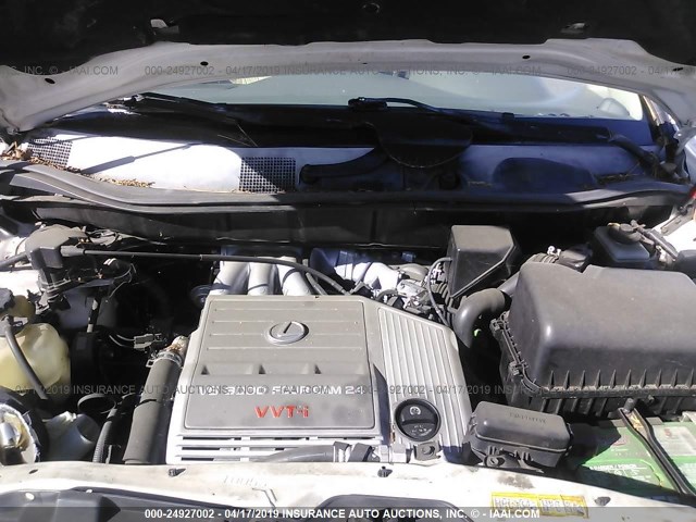 JT6HF10U2X0043055 - 1999 LEXUS RX 300 WHITE photo 10