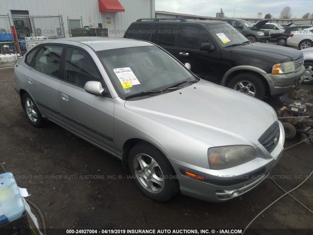 KMHDN56D15U163651 - 2005 HYUNDAI ELANTRA GLS/GT GRAY photo 1