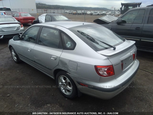 KMHDN56D15U163651 - 2005 HYUNDAI ELANTRA GLS/GT GRAY photo 3