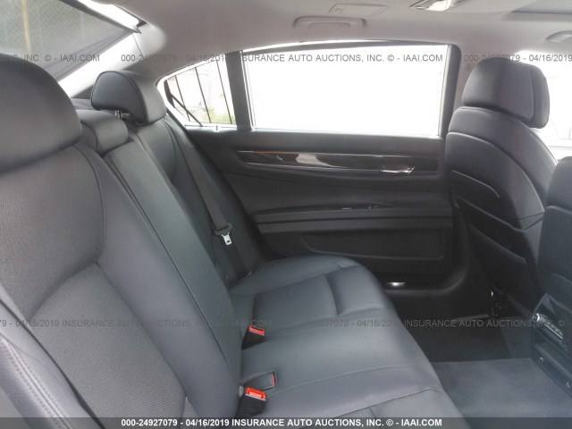 WBAKB4C50CC576690 - 2012 BMW 740 LI GRAY photo 8