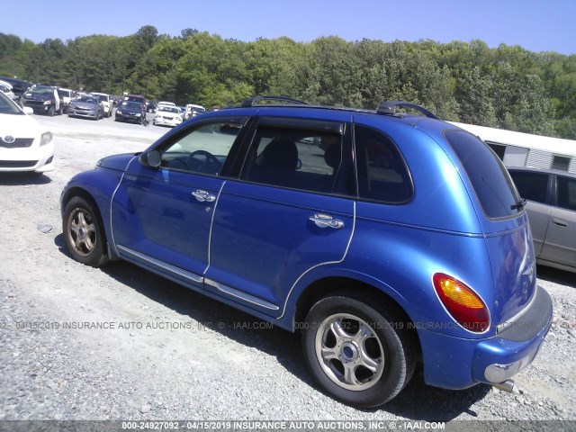 3C4FY48B23T654649 - 2003 CHRYSLER PT CRUISER CLASSIC BLUE photo 3