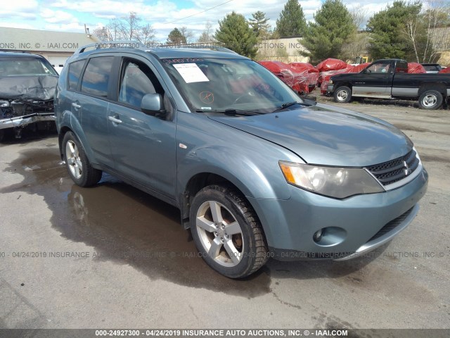 JA4MT41XX7Z010403 - 2007 MITSUBISHI OUTLANDER XLS Light Blue photo 1